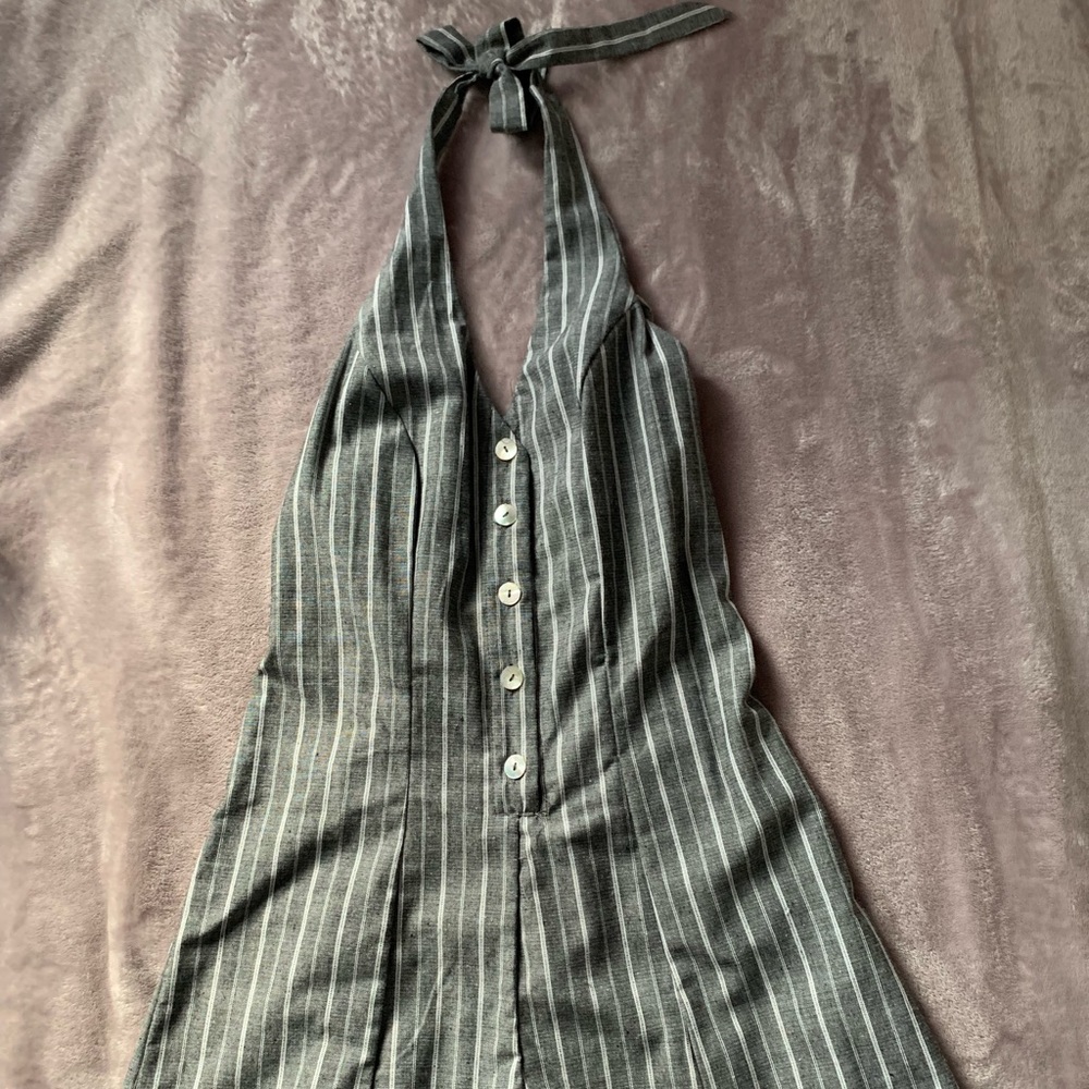 Pinstripe Romper